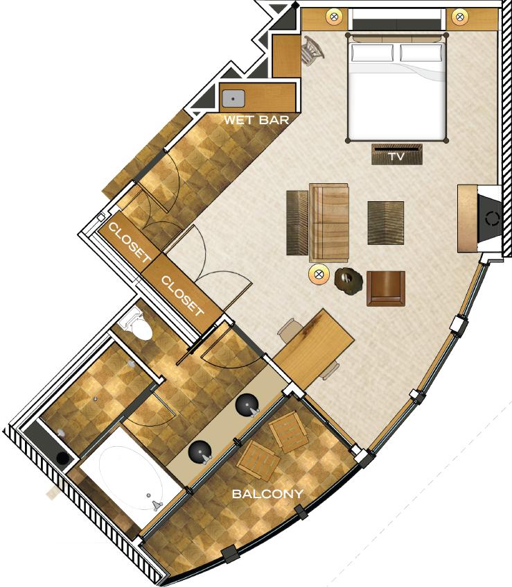 Canopy Suite floorplan